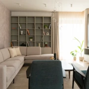 Elegantan dnevni boravak uređen prema savjetima Mirjane Mikulec