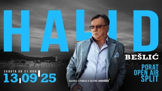 Split ga je čekao 15 godina – Halid Bešlić priprema koncert pod zvijezdama Porat Open Air-a