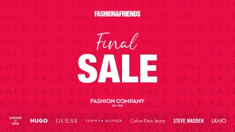 Final sale u Fashion Company i Fashion&amp;Friends trgovinama – sve cijene padaju!