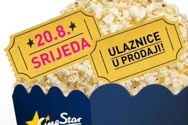 Veliko platno, mala cijena - svi u Cinestar za samo 2,50 eur!