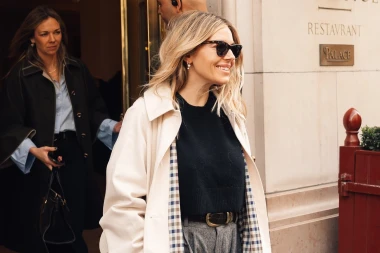 Sienna Miller: Kraljica boho chica pokazuje kako se nosi jesenski baloner