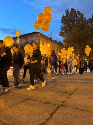 Zagreb je obilježio mjesec podizanja svijesti o malignim bolestima kod djece
