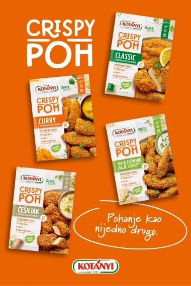 Kad ti se jede domaće, a ne da ti se čistiti: Bečki šnicl i parmigiana gotovi za 20 minuta uz Kotányi Crispy POH