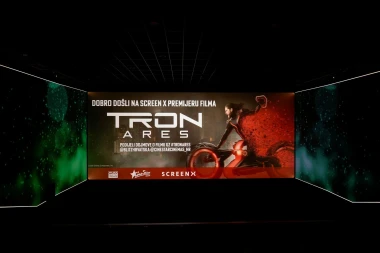 Zagreb je zakoračio u budućnost kina – održana premijera filma TRON: ARES u prvoj zagrebačkoj ScreenX dvorani!