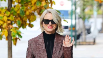 Naomi Watts u top odijelu sezone: Slavna plavuša potvrdila - smeđa je nova crna