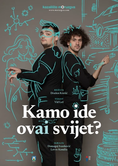 Smijeh, kaos i umjetna inteligencija: nova komedija Kazališta Moruzgva stiže u Scenoteku