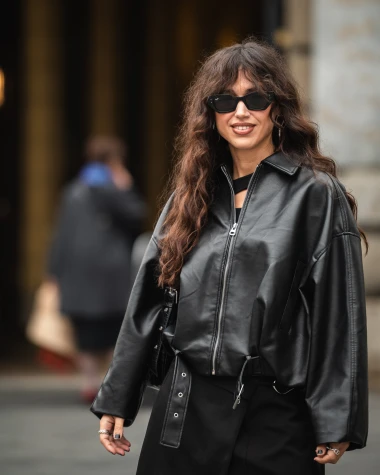 Noir chic na zagrebačkoj špici: Kad koža i stav preuzmu grad