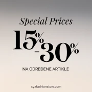 XYZ Concept Store donosi Special Prices ponudu – premium brendovi uz 15% do 30% popusta