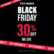 STEVE MADDEN BLACK FRIDAY sniženje: 30% popusta na cijeli asortiman