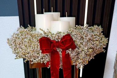 Apsolutni favorit: Ovaj adventski vijenac očarao je naše čitateljice i osvojio najviše lajkova