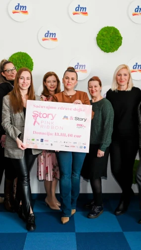 Više od 98 tisuća kupaca dm-a podržalo sedmo izdanje projekta Pink Ribbon