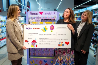 Zaklada 'Budi Melem' donirala 10.000 eura humanitarnoj udruzi 'RTL pomaže djeci'