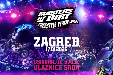 Masters of Dirt &ndash; najluđi freestyle show na svijetu za cijelu obitelj!