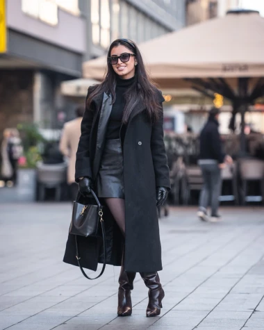 Ljepotica zbog koje je &scaron;pica zadržala dah: Crno uopće ne mora biti dosadno