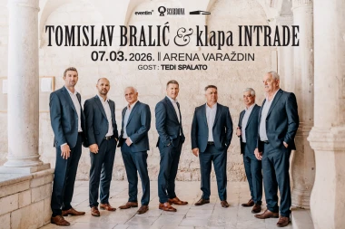 Tomislav Bralić i klapa Intrade u varaždinsku Arenu donose glazbeni doživljaj za du&scaron;u
