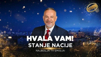 Zlatni studio 2026.: Stanje nacije najbolja TV emisija godine, &Scaron;prajc: 'Hvala svim na&scaron;im gledateljima'