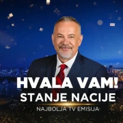 Zlatni studio 2026.: Stanje nacije najbolja TV emisija godine, &Scaron;prajc: 'Hvala svim na&scaron;im gledateljima'