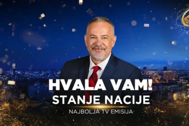 Zlatni studio 2026.: Stanje nacije najbolja TV emisija godine, &Scaron;prajc: 'Hvala svim na&scaron;im gledateljima'