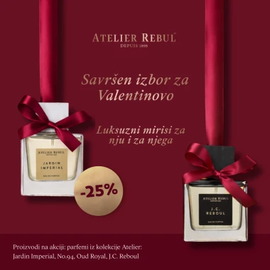 Ako tražite parfem koji će se pamtiti, Atelier Rebul ima pažljivo osmi&scaron;ljenu valentinovsku ponudu