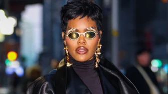 Kao žena mačka: Teyana Taylor nastavlja modnu dominaciju u crnoj koži