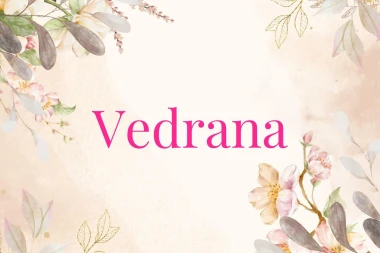 Ime Vedrana nose posebne osobe, danas im je imendan