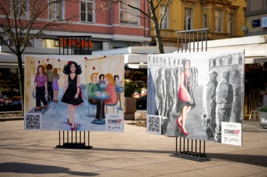 L&rsquo;Or&eacute;al Paris kampanjom 'Stand Up' pretvorio Cvjetni trg u prostor solidarnosti i akcije