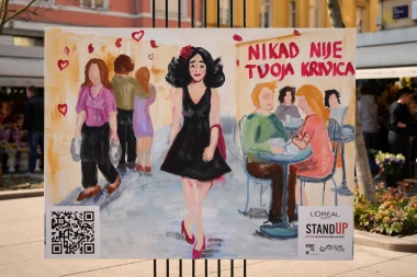 L&rsquo;Or&eacute;al Paris kampanjom 'Stand Up' pretvorio Cvjetni trg u prostor solidarnosti i akcije