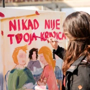 L&rsquo;Or&eacute;al Paris kampanjom 'Stand Up' pretvroio Cvjetni trg u prostor solidarnosti i akcije