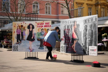 L&rsquo;Or&eacute;al Paris kampanjom 'Stand Up' pretvorio Cvjetni trg u prostor solidarnosti i akcije