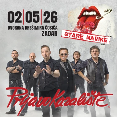 Prljavo kazali&scaron;te s rock spektaklom &lsquo;Stare navike&rsquo; stiže u Zadar