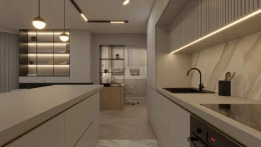 Projekt Mirjane Mikulec: Stan koji je godinama bio neuseljiv pretvoren je u moderan dom