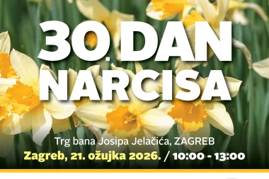 Jubilarni 30. Dan narcisa na Trgu bana Jelačića: Simbol nade i važnost prevencije