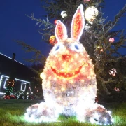 Uskrsna čarolija svjetla: Obitelj Salaj ukrasila imanje s čak 60.000 pisanica