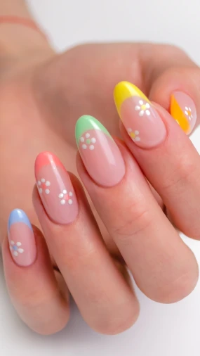 Vesele manikure za proljeće 2026: Od kremaste matcha nijanse do razigranih točkica