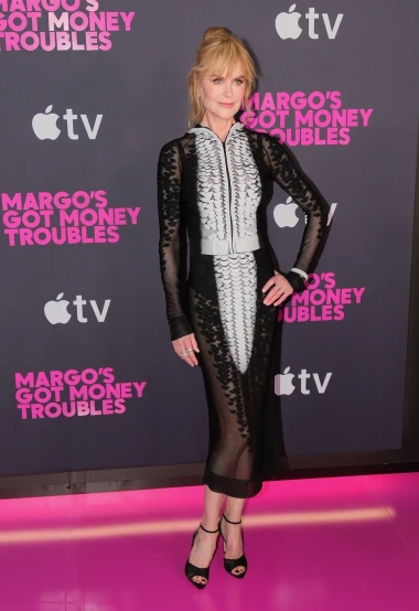 Nicole Kidman u mrežastoj kreaciji s ljuskicama hipnotizirala crveni tepih