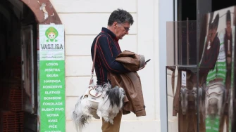 Mu&scaron;karac nosio psa kao torbicu i postao hit: Priča iza neobičnog prizora je vrlo dirljiva