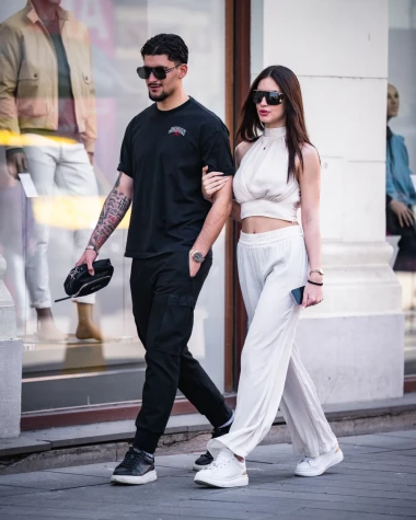 Modna harmonija na ulicama Zagreba: Njih dvoje znaju kako privući pažnju bez truda