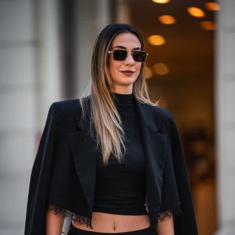 Crna, čipka i kratki top: Zgodna misica u pobjedničkoj kombinaciji osvojila &scaron;picu