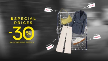 SPECIAL PRICES donosi -30% u Fashion&amp;Friends i Fashion Company trgovinama diljem Hrvatske