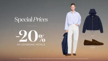 Special prices u XYZ-u: - 20 % na odabrane artikle iz aktualne kolekcije