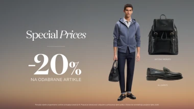 Special prices u XYZ-u: - 20 % na odabrane artikle iz aktualne kolekcije