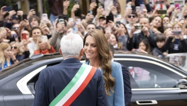 Kate Middleton stigla u Italiju u prekrasnom odijelu: Prvo putovanje nakon borbe s rakom