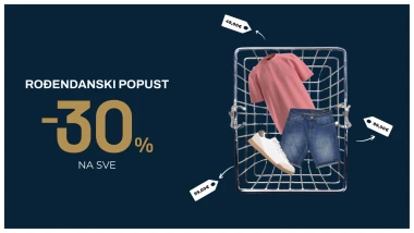Shopping vikend koji se ne propu&scaron;ta: Fashion Company povodom rođendana donosi 30% popusta na sve