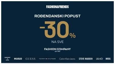Shopping vikend koji se ne propu&scaron;ta: Fashion Company povodom rođendana donosi 30% popusta na sve