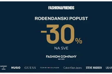 Shopping vikend koji se ne propu&scaron;ta: Fashion Company povodom rođendana donosi 30% popusta na sve