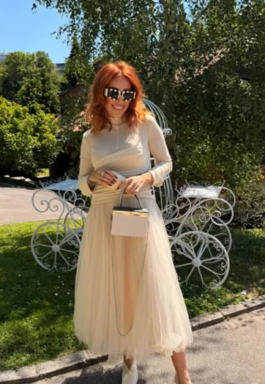 Ova haljina Lane Klingor Mihić ima zabavnu priču povezanu s Kim Kardashian