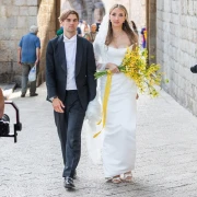 Borna Sosa i Ivona &Scaron;imunović vjenčali su se u Dubrovniku, a mladenka je blistala u minimalističkoj kreaciji