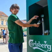 Od oglasa do mjesta okupljanja: Carlsbergov billboard nastavio turneju u Samoboru