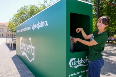 Od oglasa do mjesta okupljanja: Carlsbergov billboard nastavio turneju u Samoboru