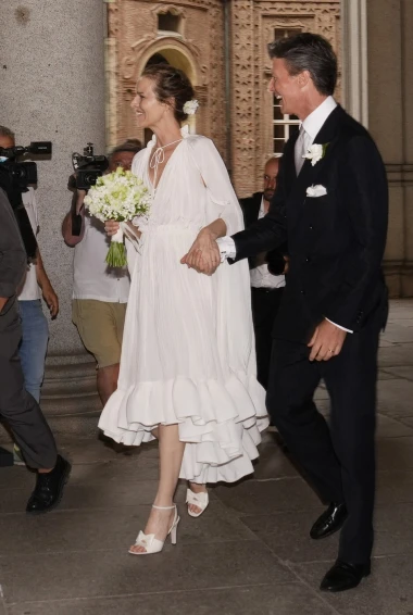 Eva Herzigova pred oltarom: Pogledajte njezinu spektakularnu boho vjenčanicu